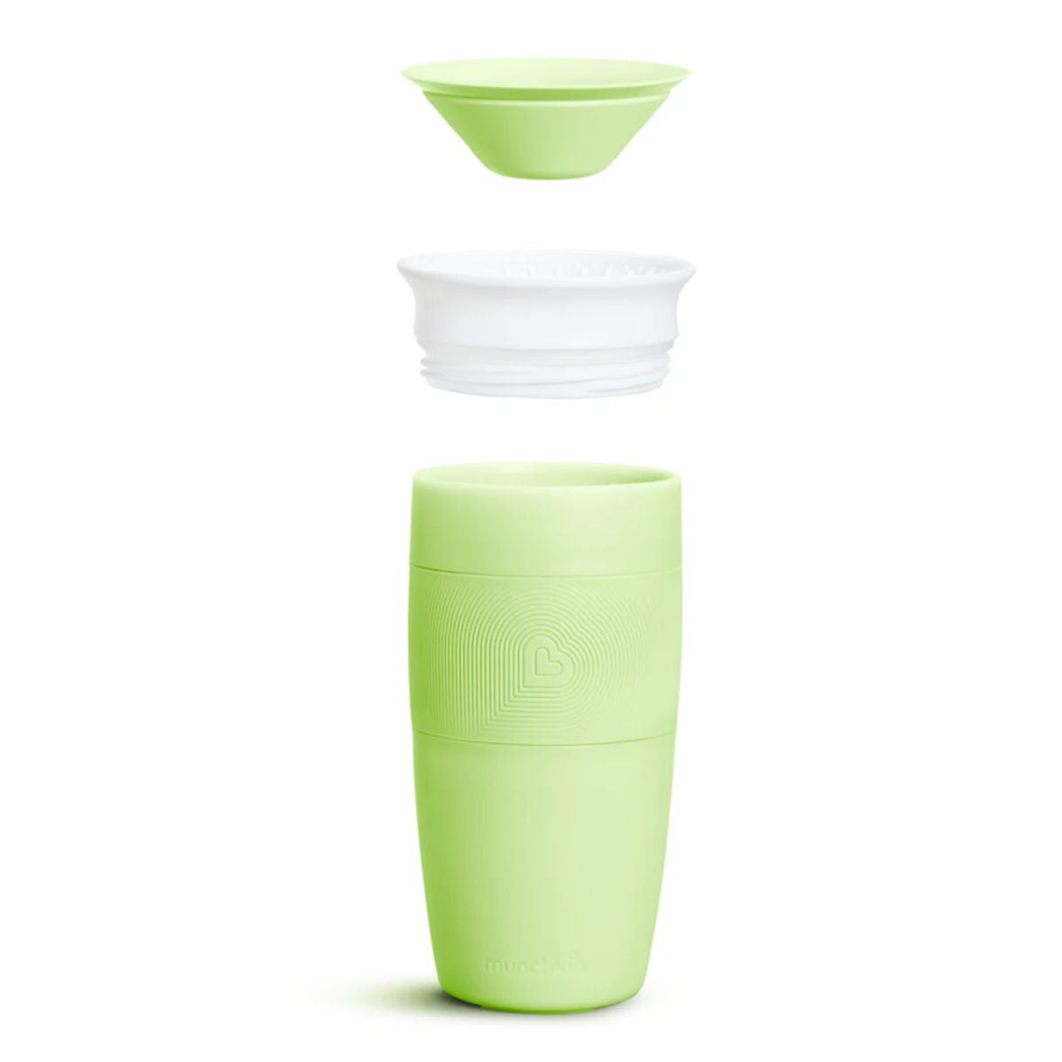 Copo De Treinamento Munchkin Miracle 360° Verde 18M+ 414ML - Simple, Durable & Easy to Clean
