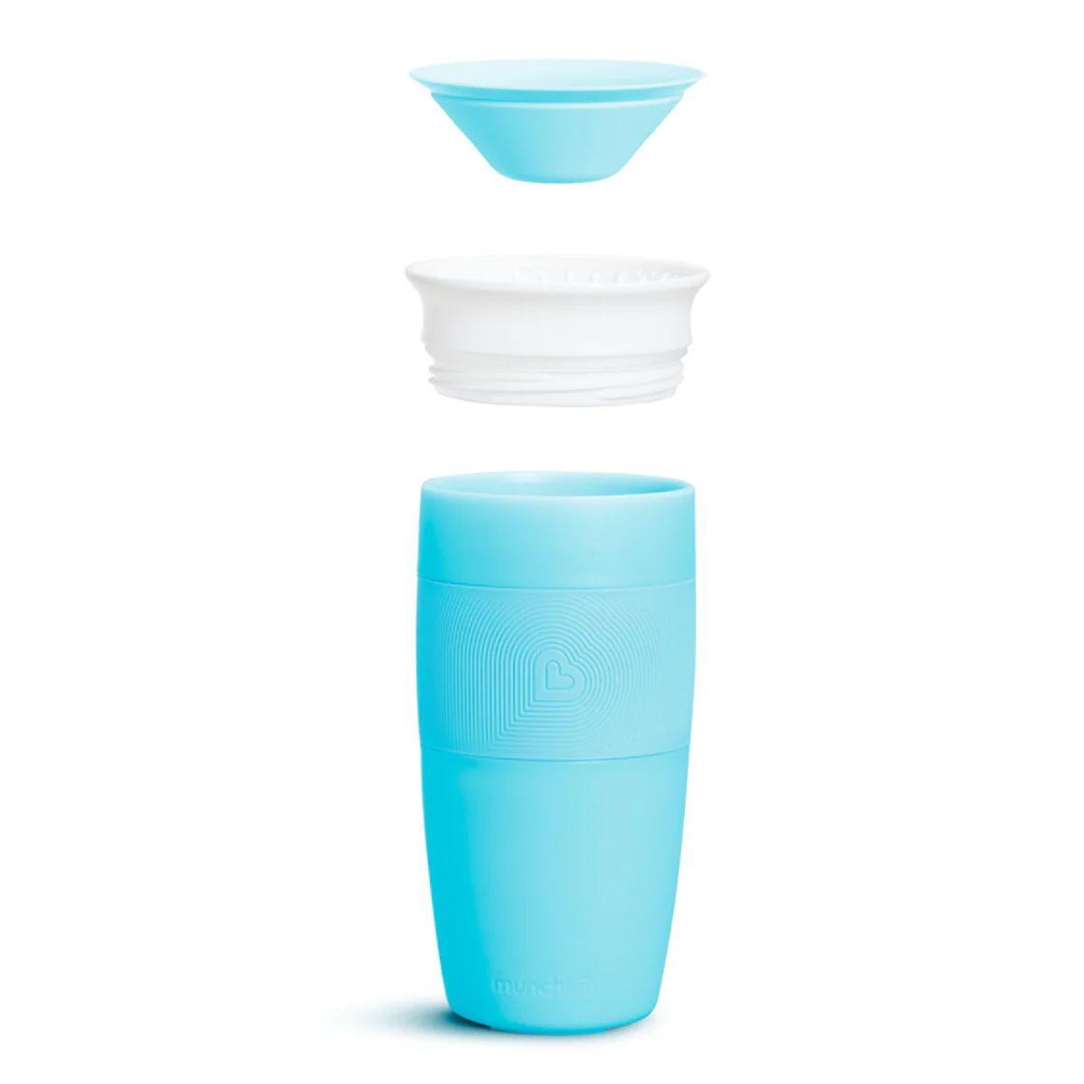 Copo De Treinamento Munchkin Miracle 360° Azul 18M+ 414ML - Simple, Durable & Easy to Clean