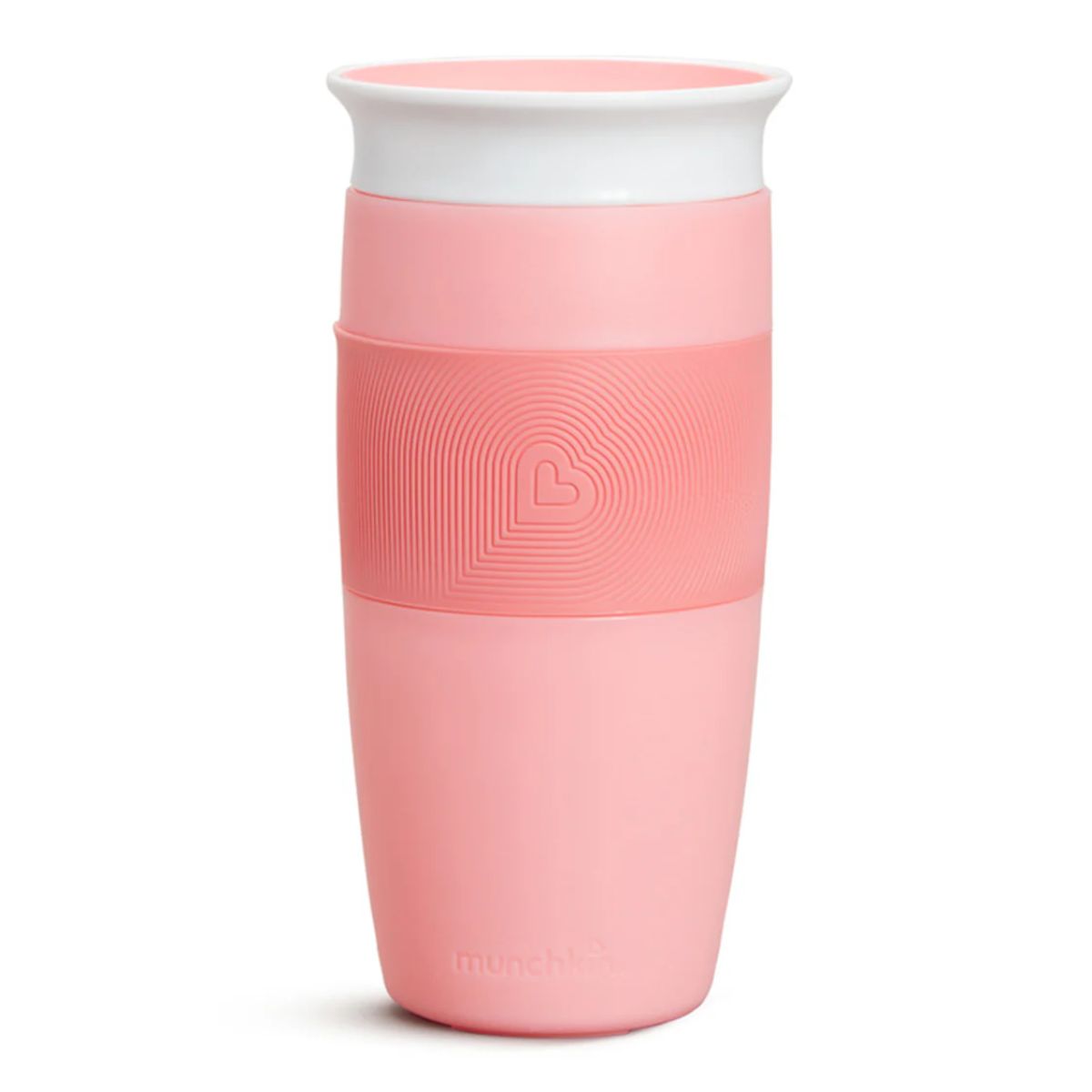 Copo De Treinamento Munchkin Miracle 360° Rosa 18M+ 414ML - Supports Healthy Oral Development