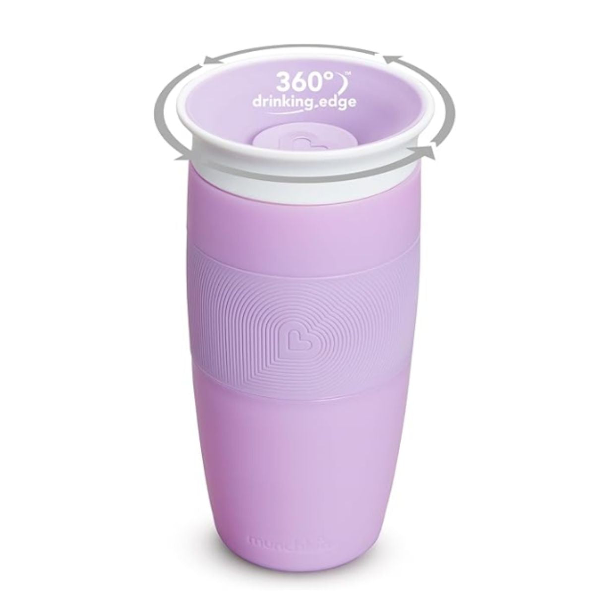 Copo De Treinamento Munchkin Miracle 360° Roxo 18M+ 414ML

 - Natural 360° Drinking Experience